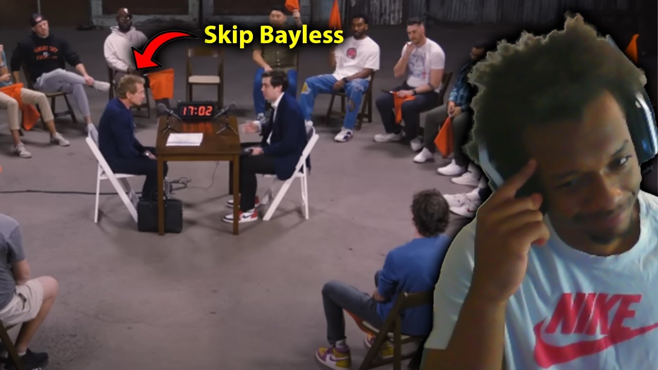 TurnMeUpMark Reacts To Skip Bayless vs 25 NBA/NFL Fans