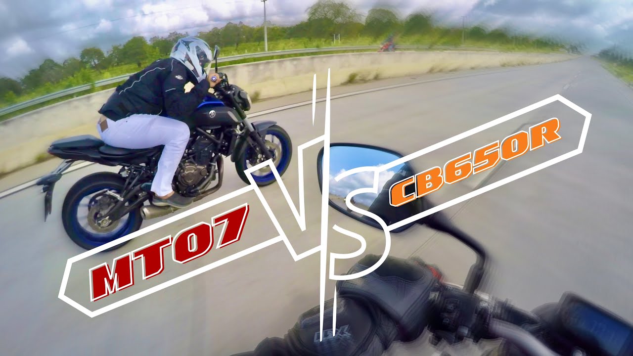 CB650R vs MT07 🏍️🔥 - quem leva essa disputa?