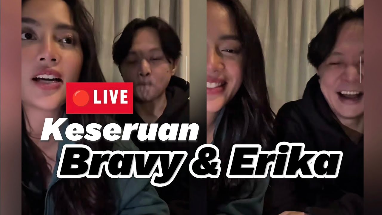 Bavy Dan Erika Live!!Seru!! Bahas Hubungan!!#bravy #erika #braver