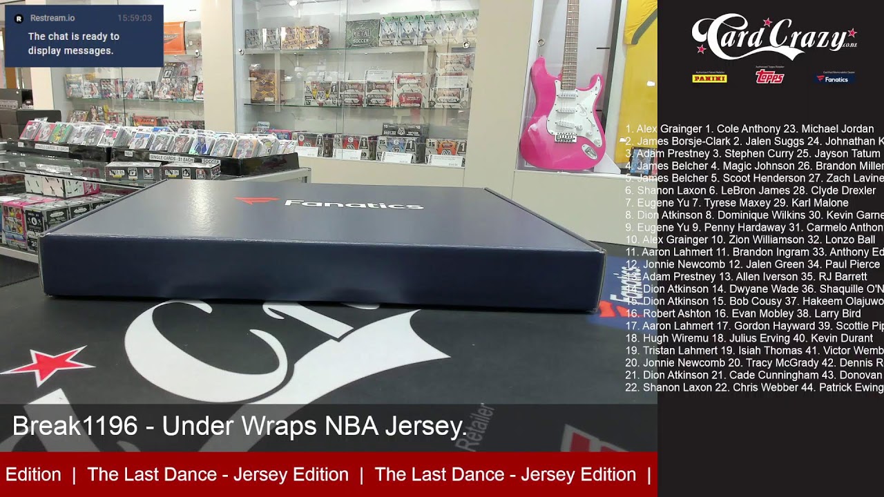 Break1196 - Under Wraps NBA Jersey.