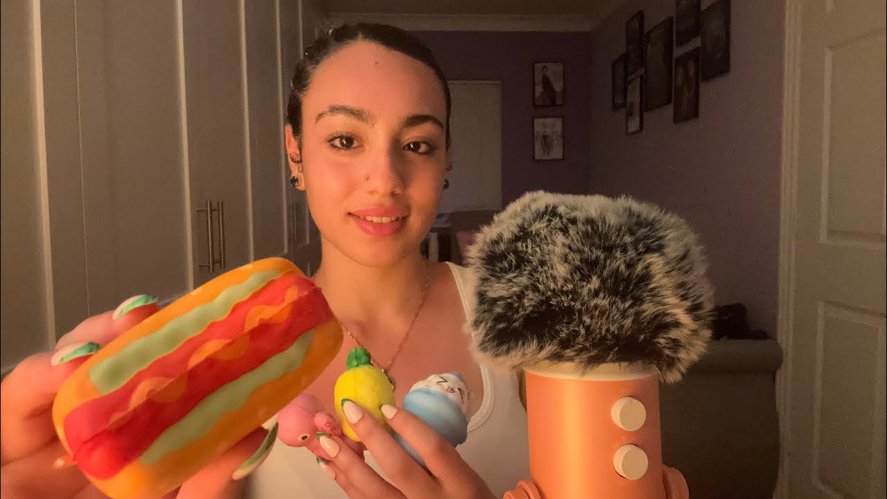 ASMR| Squishy chewing + tapping (mouth sounds) requested