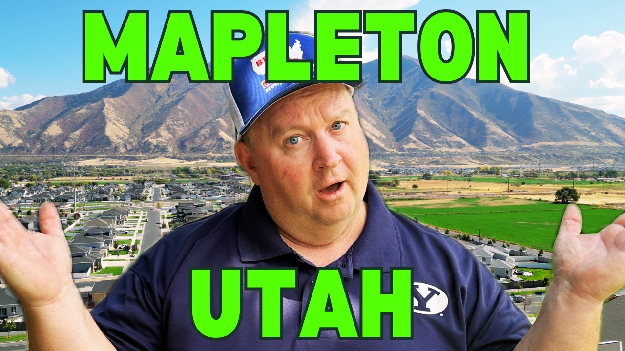 Mapleton Utah:  Is It Worth Moving Here? + Edge Homes-Harmony Ridge Tour