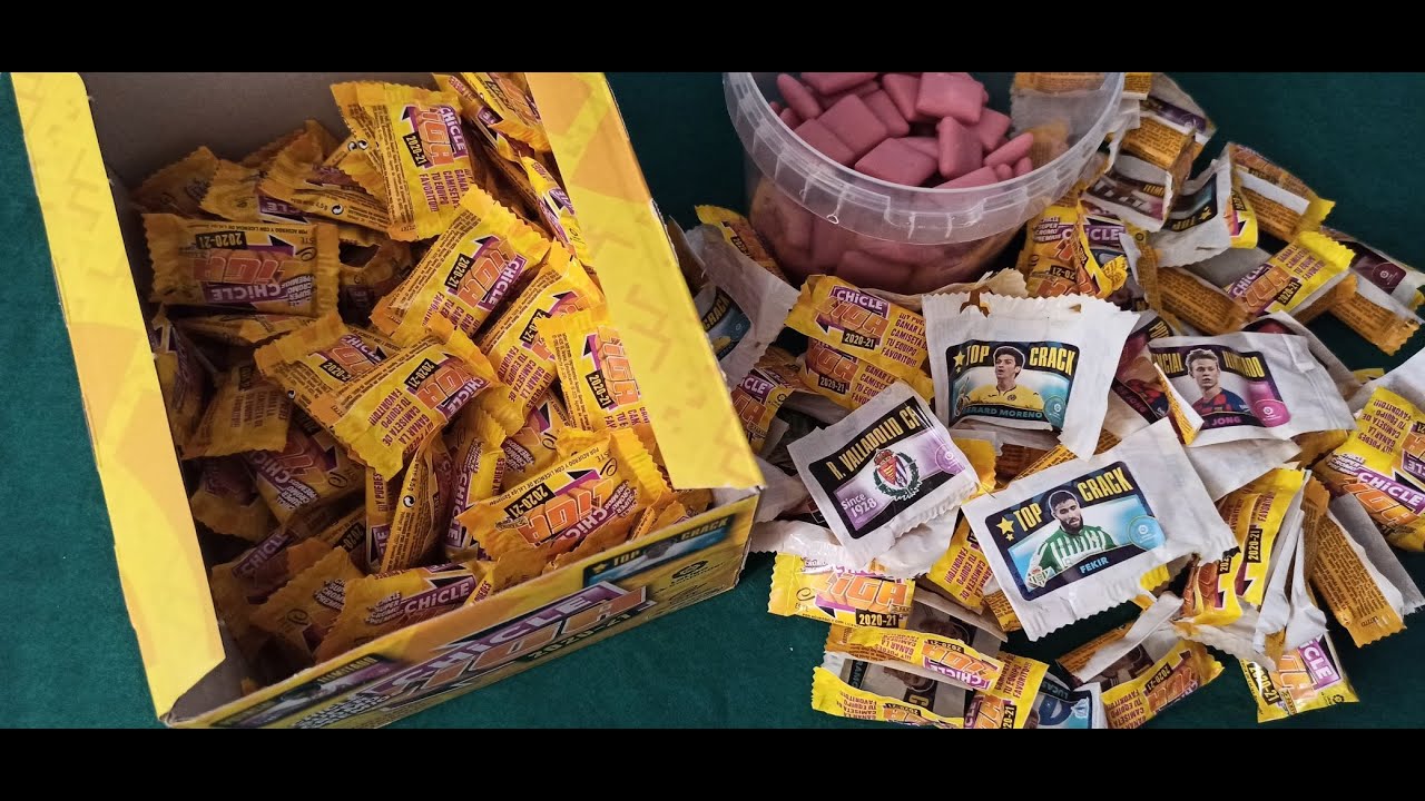💥¡¡ABRIMOS UNA CAJA 🍬CHICLES DE LA LIGA!! 🍬| Liga Este 2020-21