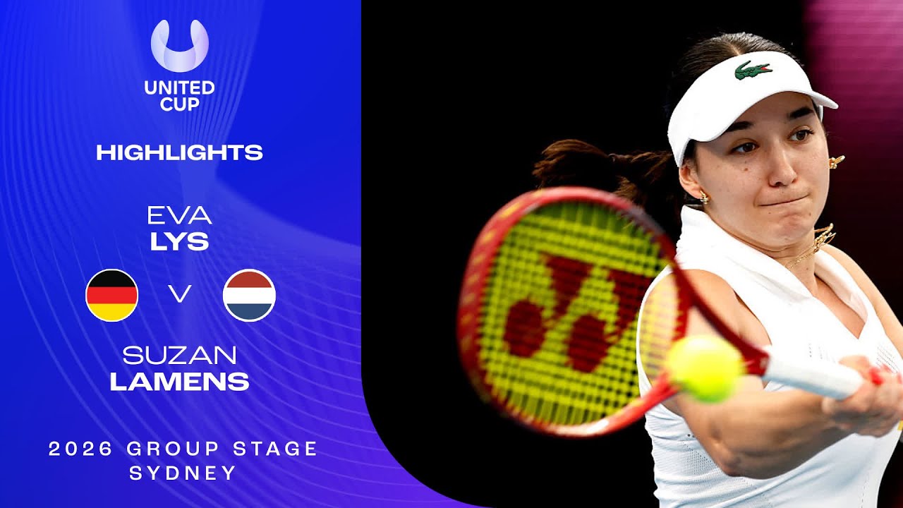 Eva Lys v Suzan Lamens Highlights | United Cup 2026 Group F