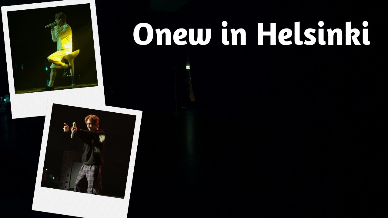Konsertti vlog | Onew 16.11.2025