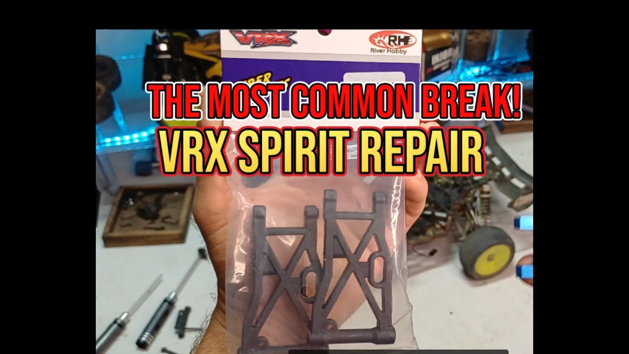 How to Replace Front Lower Suspension Arm: VRX Spirit / FTX Vantage Repair Guide + tips!
