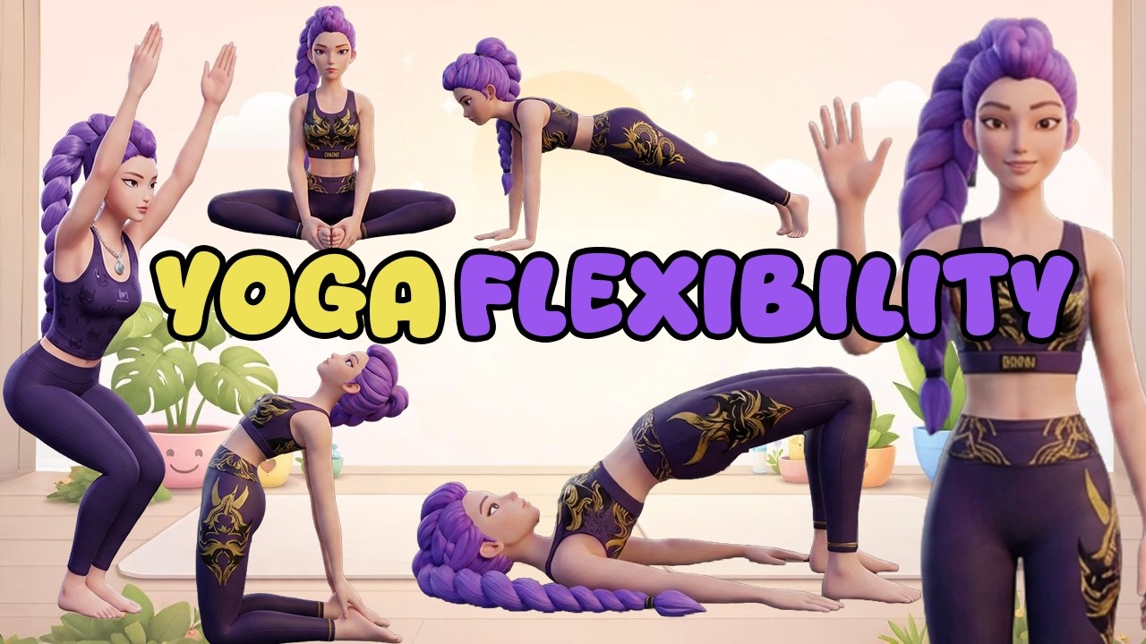 Yoga for Flexibility | Beginner-Friendly Routine | Yoga for Children | Easy Yoga