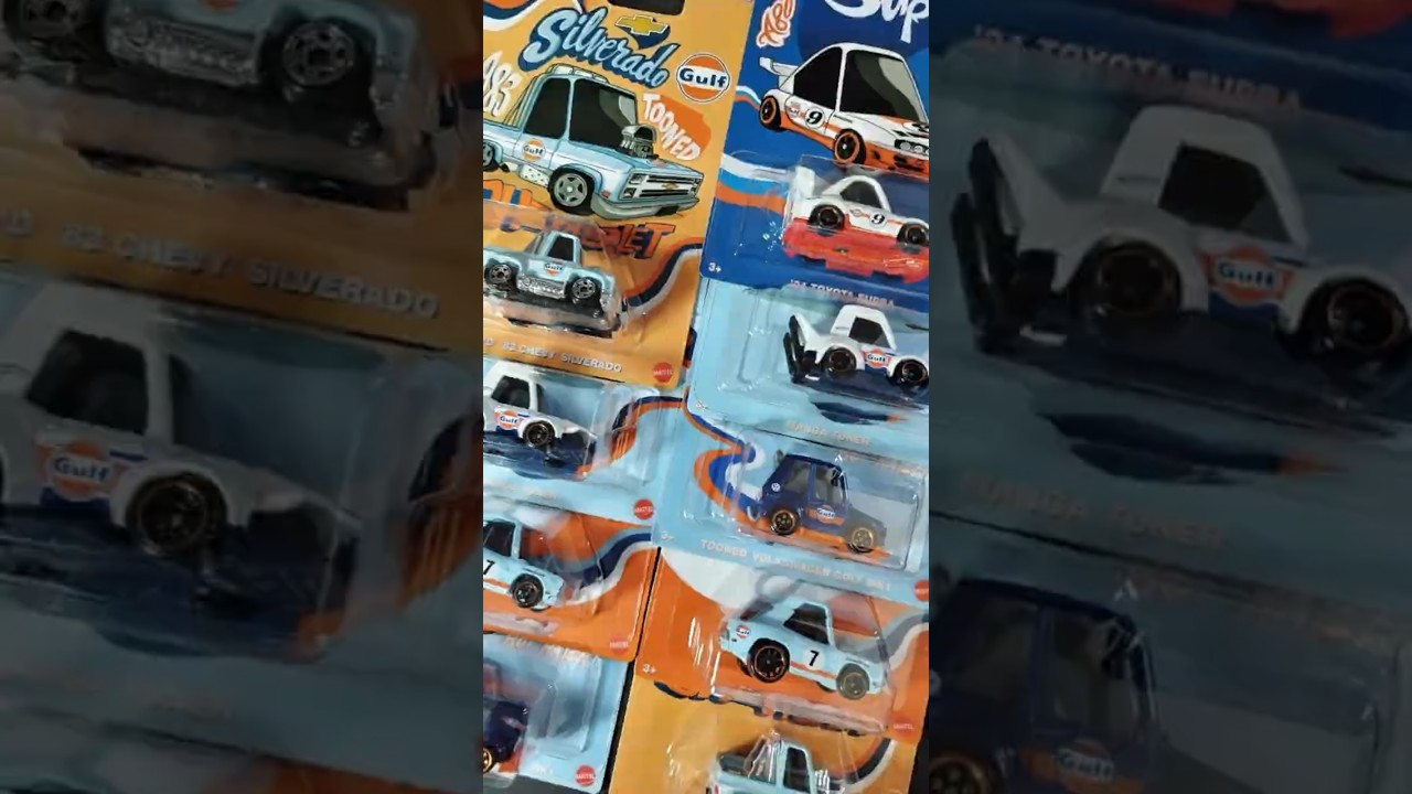 Unboxing Hot Wheels Gulf Racing Tooned #hotwheels #hotwheelscollector #tooned #gulf