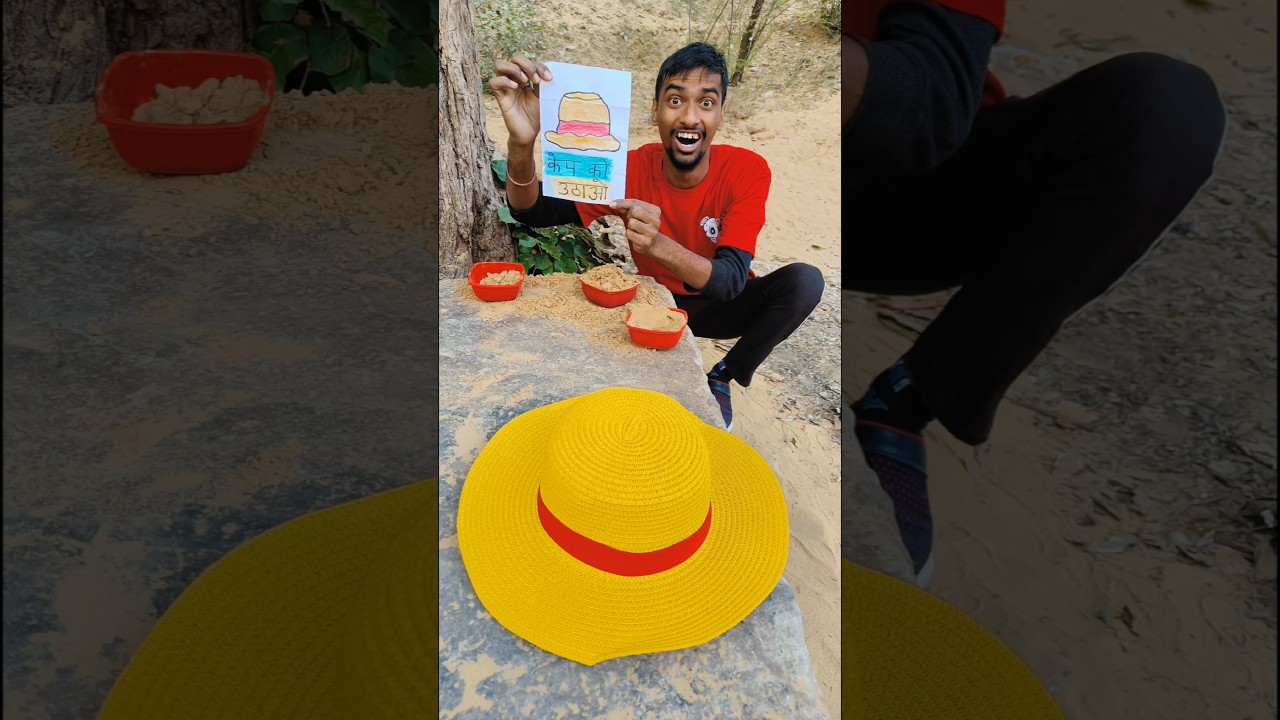 A huge treasure was found under Luffy's hat. 