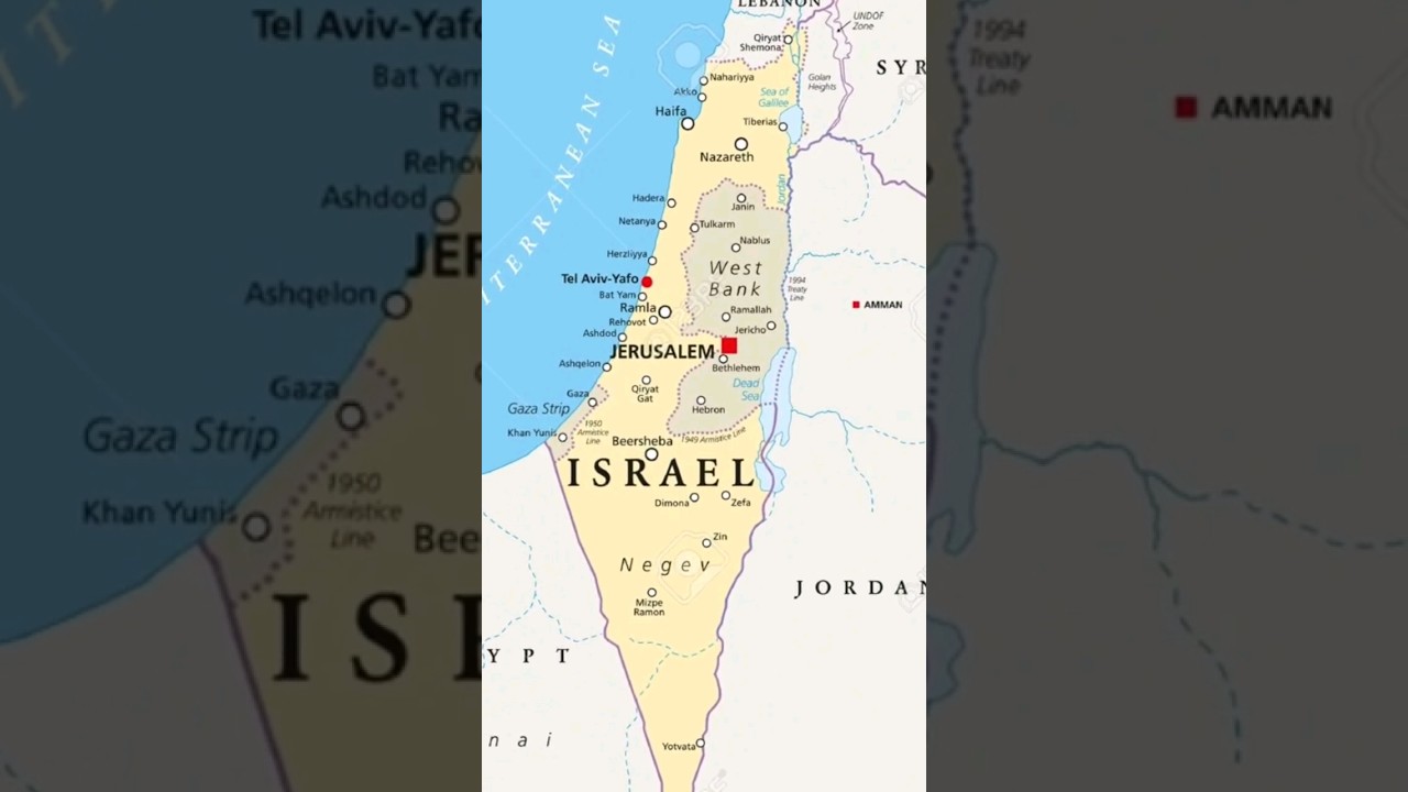 FUNDACI&Oacute;N DE ISRAEL...#israel #historia #geografia