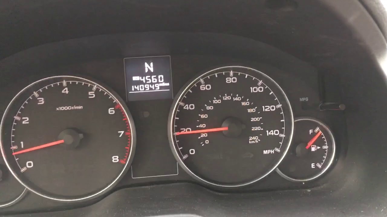 Subaru Outback transmission noise