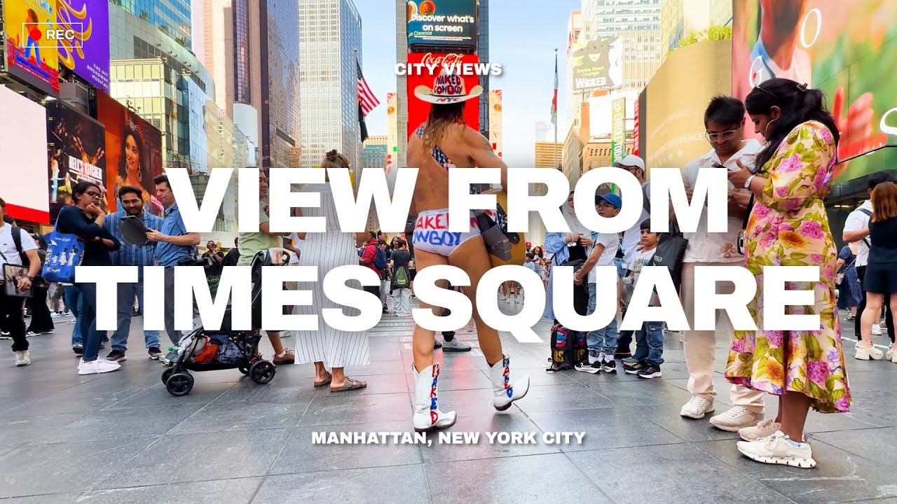 City Views: People Watching in Times Square | New York City