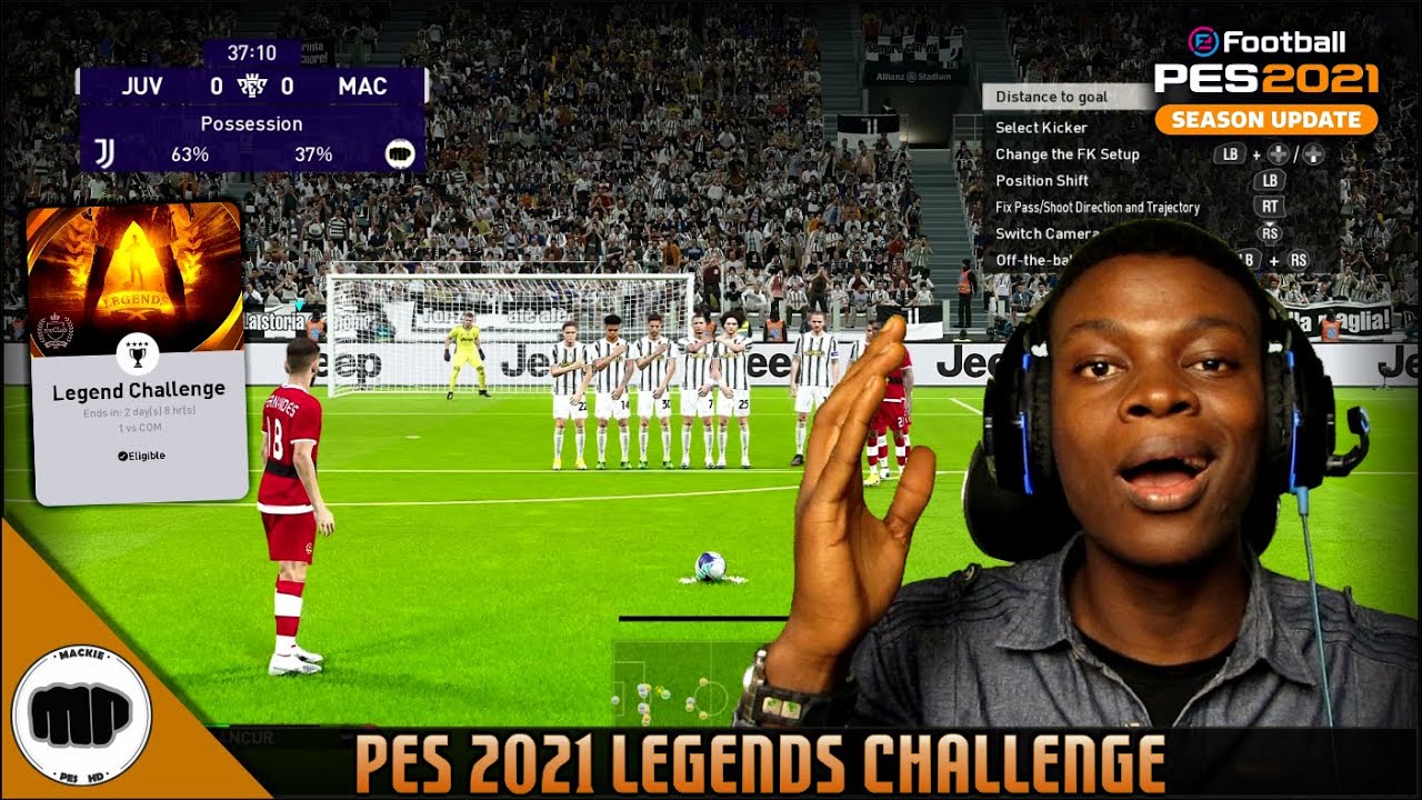 ИСПЫТАНИЕ СЛОЖНОСТИ «ЛЕГЕНДЫ» ВЕРНУЛОСЬ 💪🏽 PES 2021