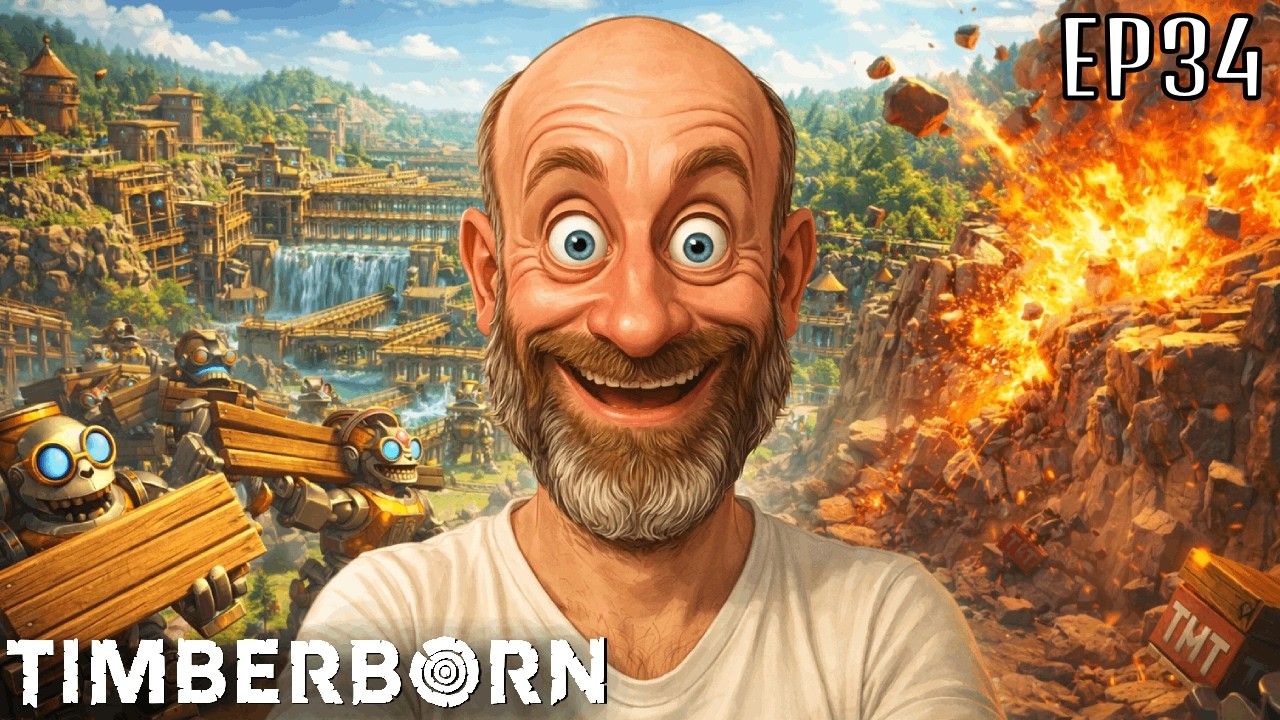 Timberborn EP34 | Armia botów przejmuje robotę!