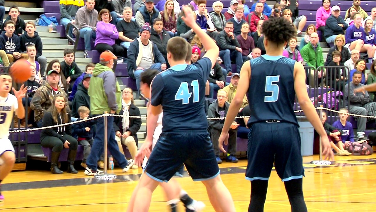 Nashua North vs Nashua South Boys Basketball  1/27/17