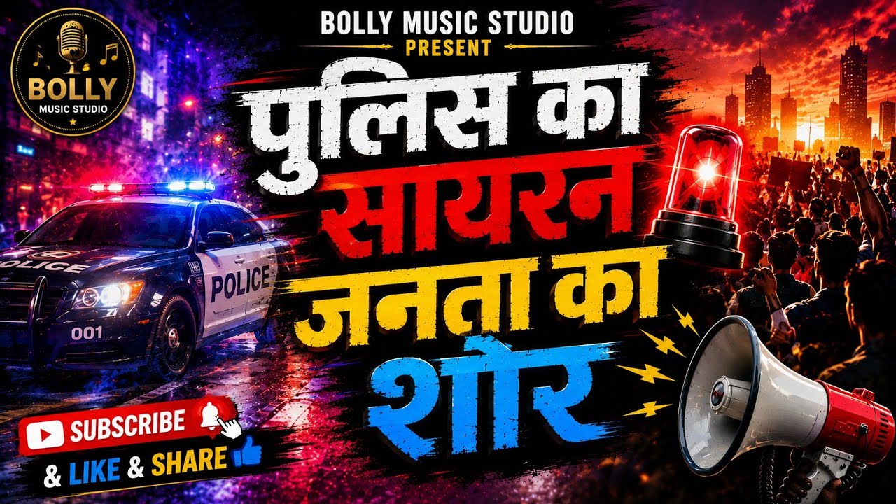 Police Ka Siren Janta Ka Shor | New Hindi Remix Song 2026 | Bolly Music Studio