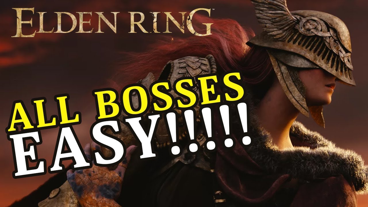 Elden Ring - Main Bosses, Full Fight.... EASYYY!