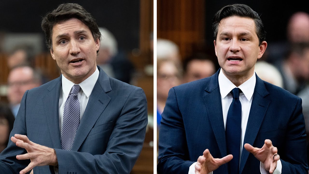 'Yes or no': Poilievre hounds Trudeau over stance on hard drug decriminalization