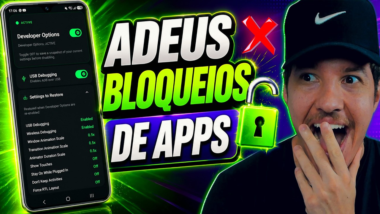 Nunca mais desligue o MODO DESENVOLVEDOR no Android 🔥