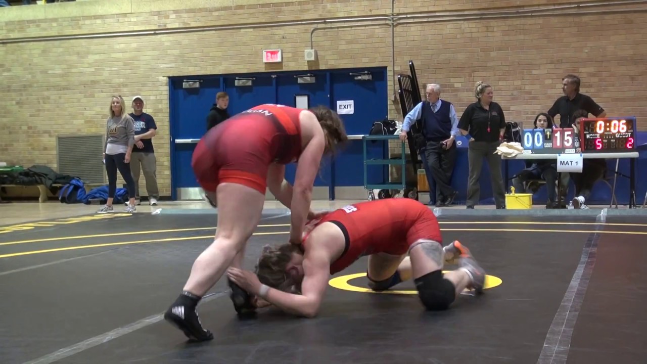 2017 Ryerson Open WW82kg Darrion Sterling (Brock) vs Gracelyn Doogan (Guelph)