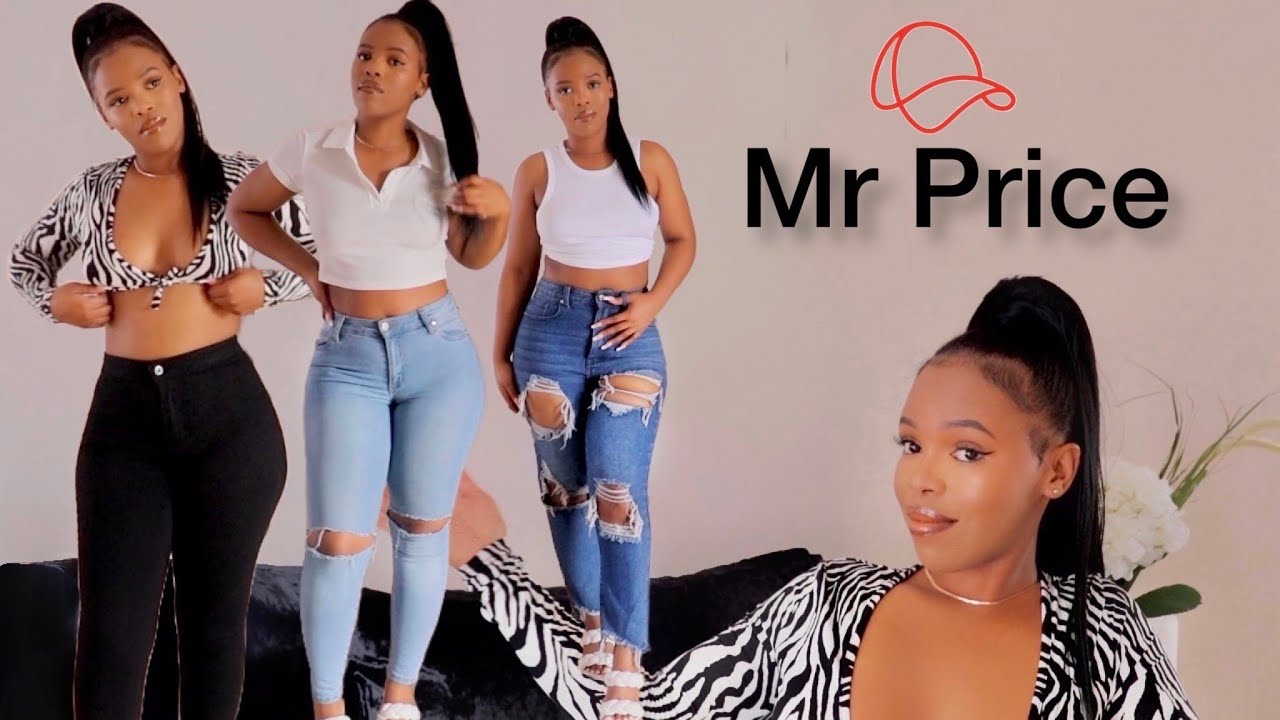 MRPRICE TRY ON HAUL - how to look expensive on a budget (denim) | TebelloRapabi
