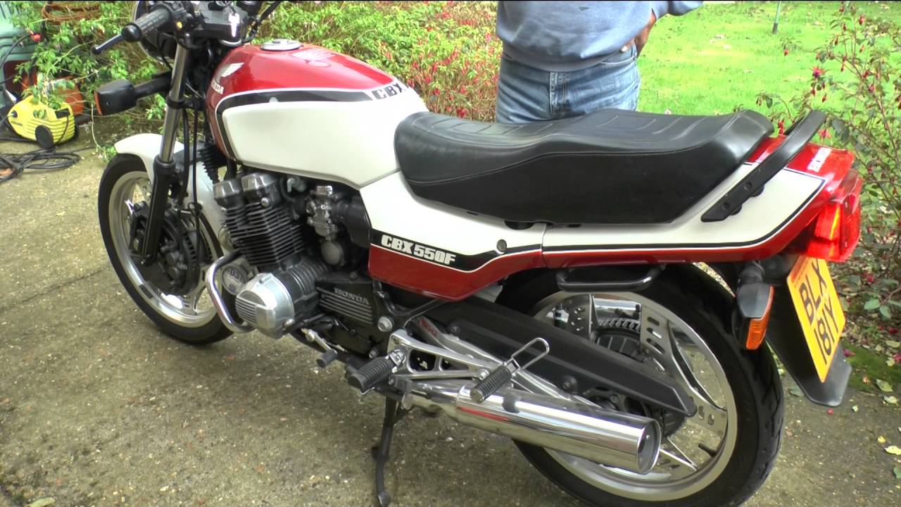 Honda CBX 550 1982 GOODBYE to an old friend        October 2016