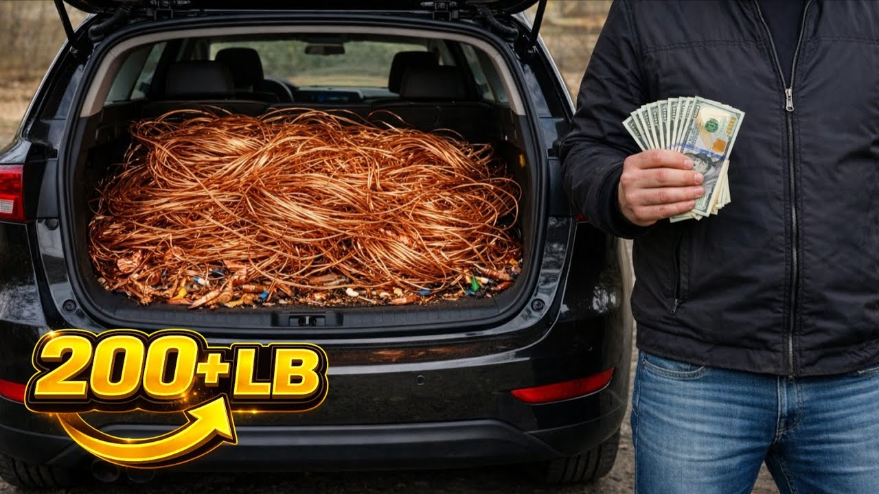 I Sold 200+ Pounds of Copper &mdash; Here&rsquo;s How Much I Made.