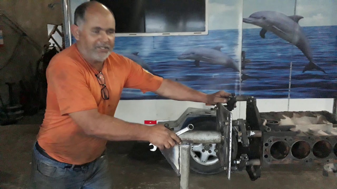Cavalete de motor