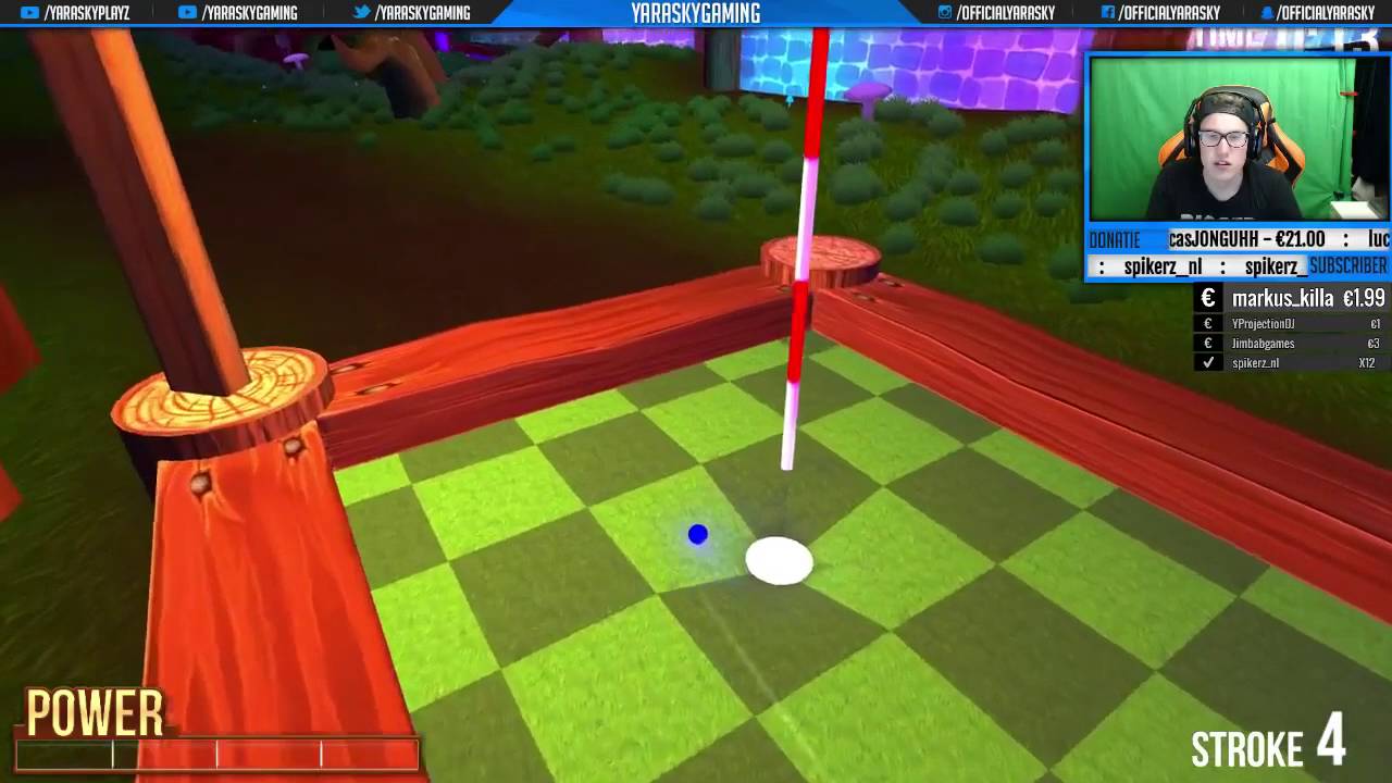1 MINUUT DE TIJD! - Golf With Friends ft. Jan, Nick, Chris, Coen & Sandy