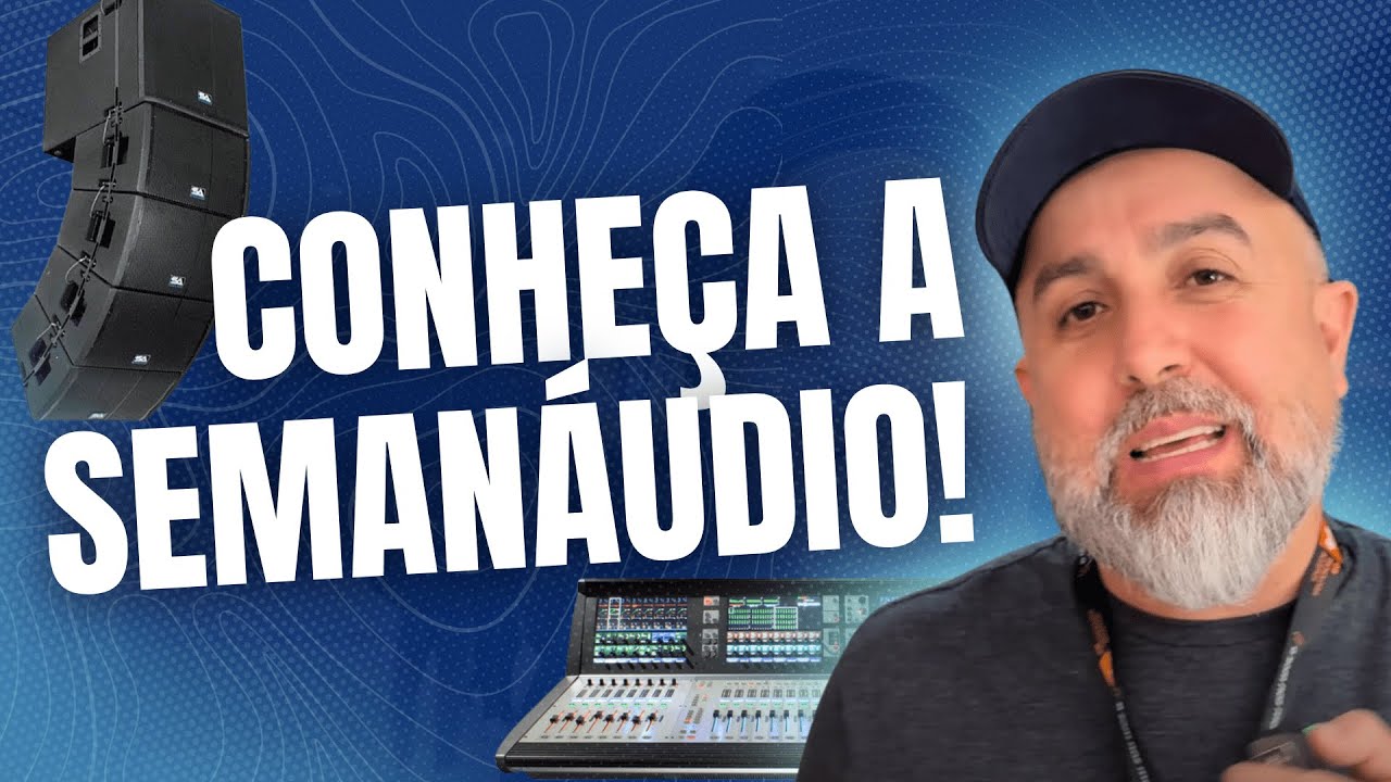 Estivemos na maior IMERSÃO DE ÁUDIO do Brasil - Como foi a SemanÁudio?