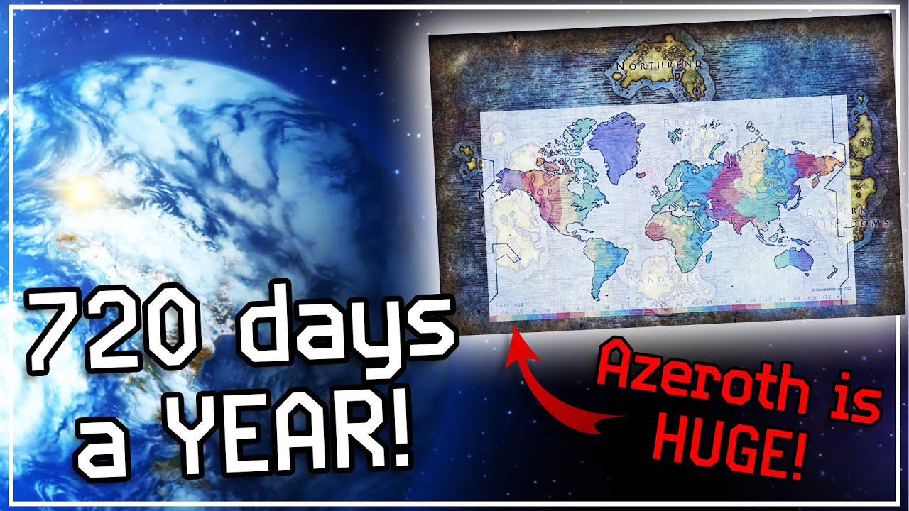 I FOUND AZEROTH'S TIMEZONES (AND how long one year is!)