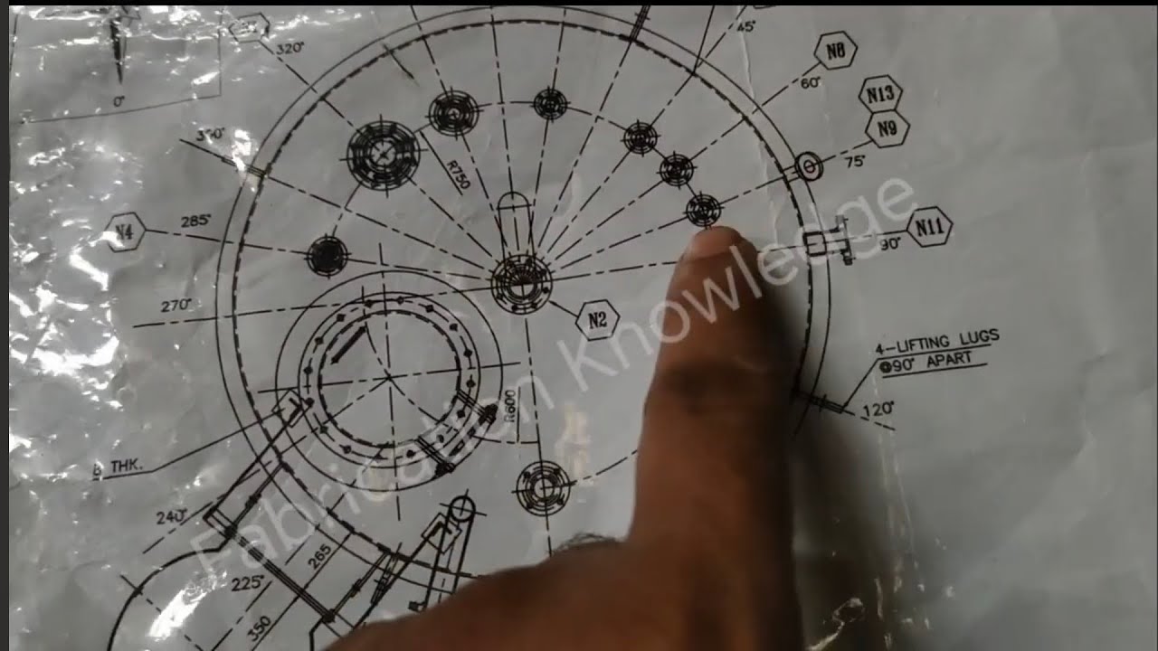 Cone ke upar nozzle Marking 