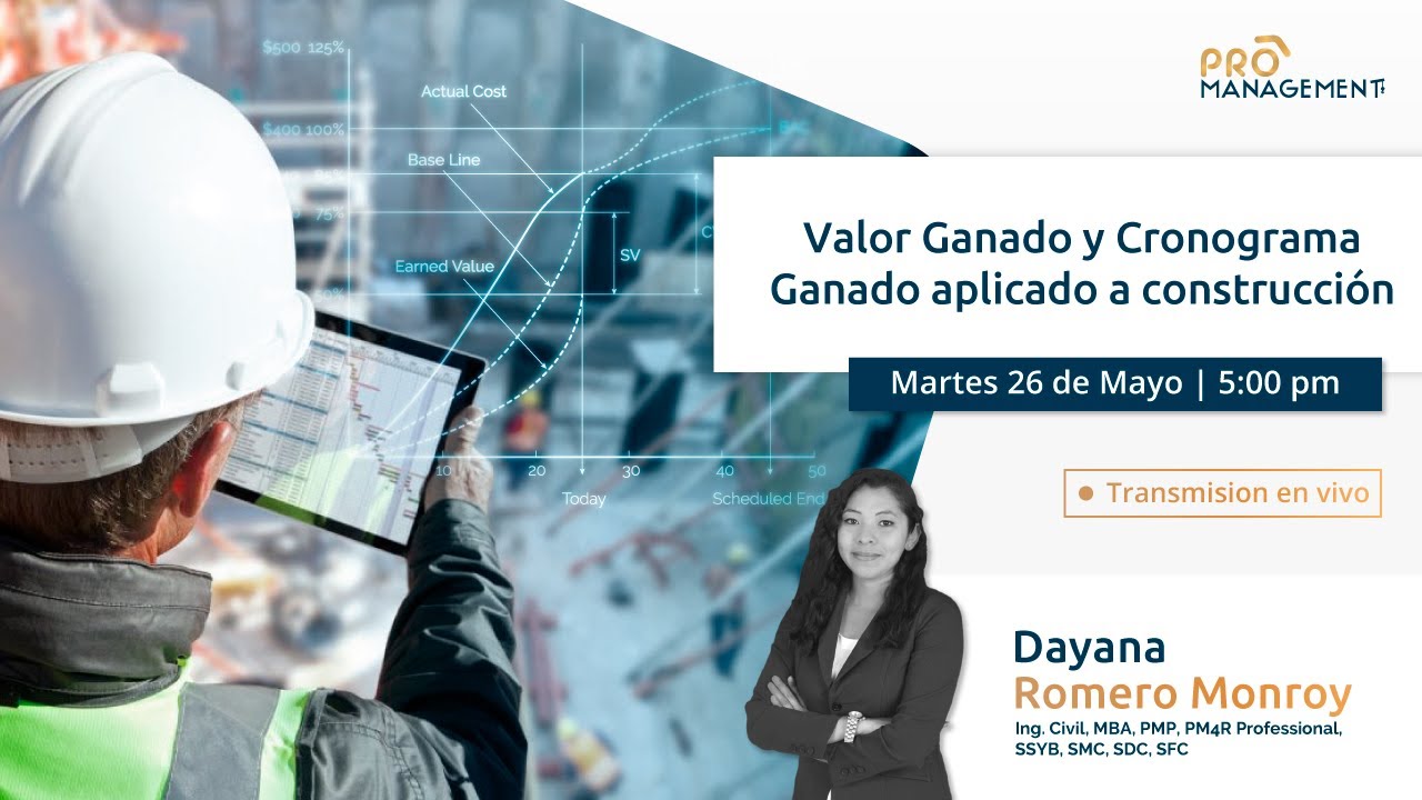 Valor Ganado y Cronograma Ganado aplicado en Construccion