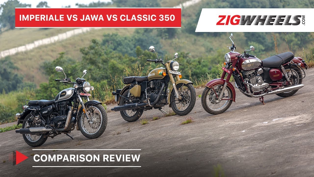 🏍 Benelli Imperiale 400 🆚 🏍 Jawa 🆚 🏍 Royal Enfield Classic 350 | Comparison Review | ZigWheels