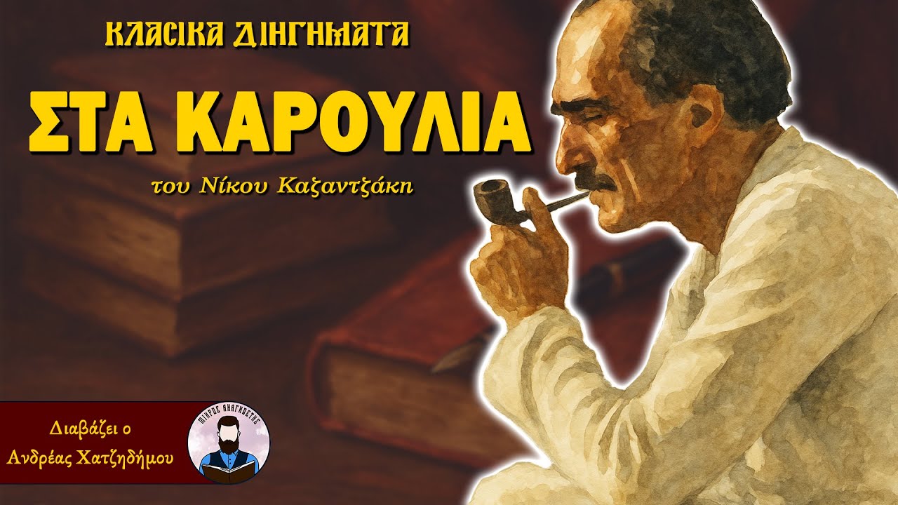 Στα Καρούλια - Νίκος Καζαντζάκης | Ο Ανδρέας Διαβάζει Κλασικά Διηγήματα