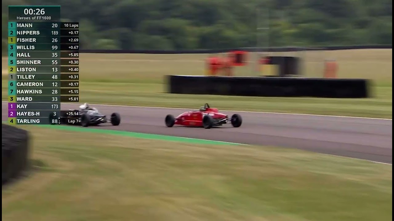Thruxton Formula Ford 1600 Last Lap Battle!