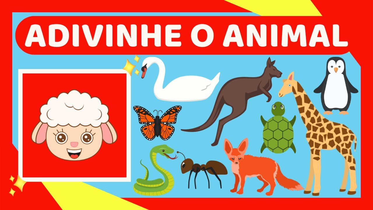 ADIVINHE O ANIMAL COM POUCAS LETRAS | Brincadeira infantil