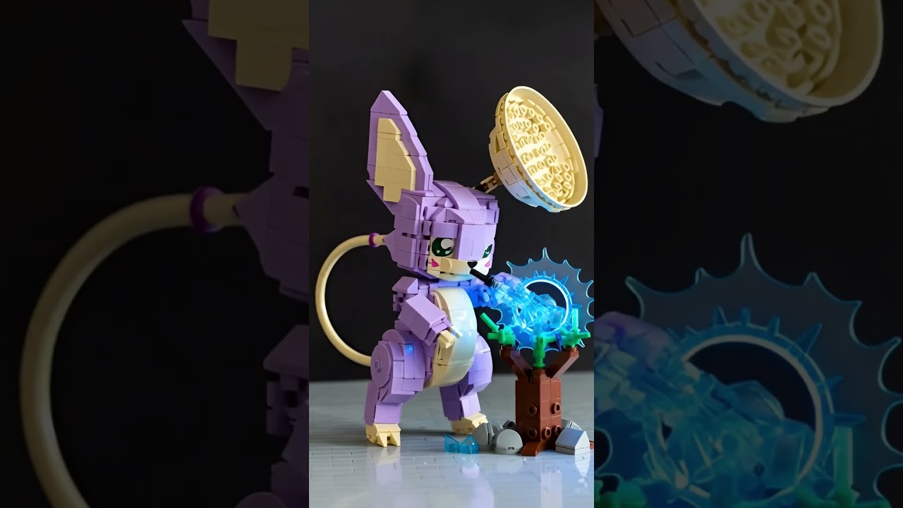 Lego Pokémon How magical good short video view amazing Pokémons 😍❤️📹🔥 Viral Aura AI Lego fun 💯👍👍👍