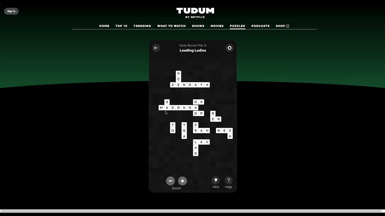 Bonza Answer Today | March 08, 2026 | TUDUM by Netflix