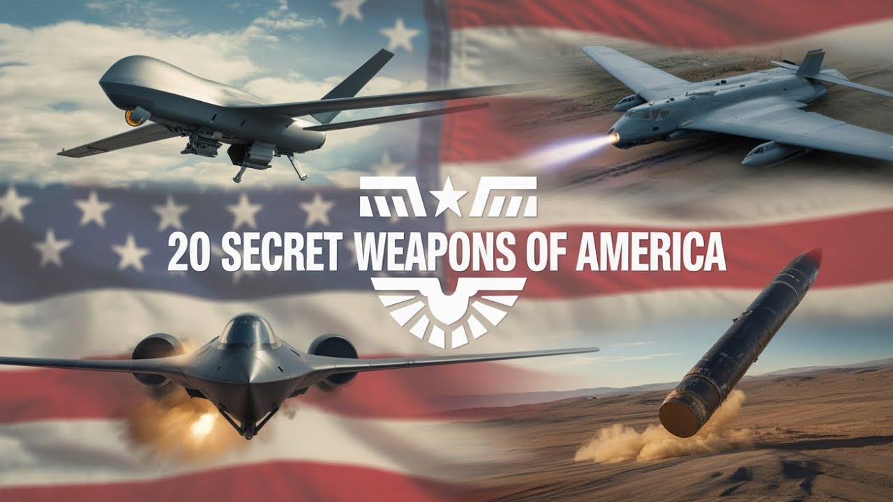 Top 20 Secret Weapons of America | Classified Military Technology Revealed