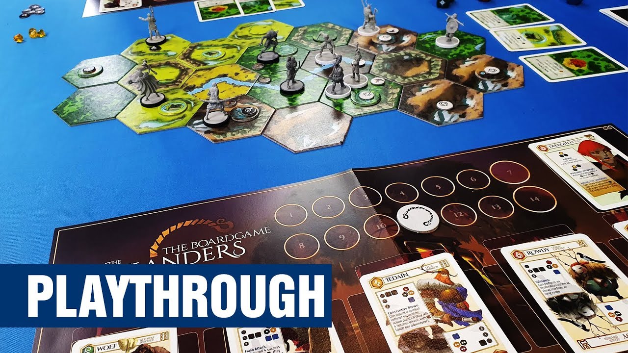The Waylanders Board Game - Playthrough