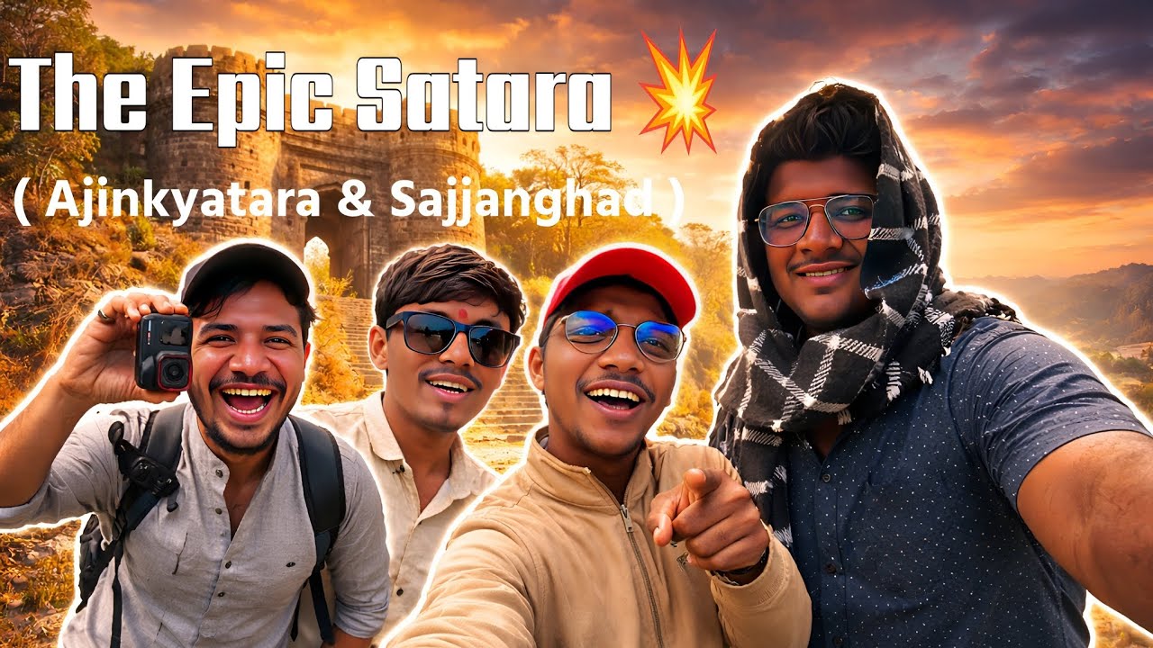 Satara Vlog ft Shiv, Omkar, Rohan, EkFoodTrip 💥💥💥