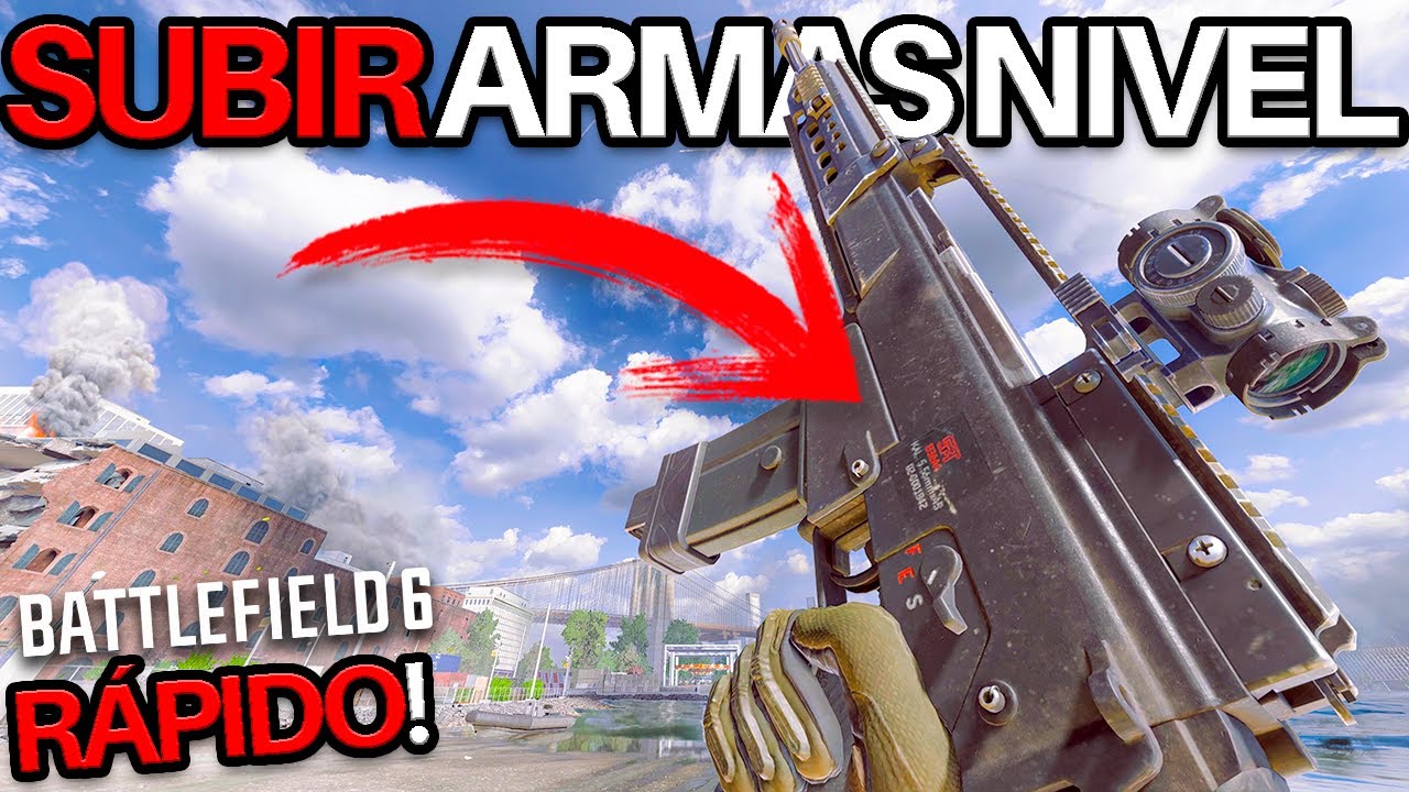 COMO SUBIR ARMAS F&Aacute;CIL de NIVEL en BATTLEFIELD 6 ESPA&Ntilde;OL