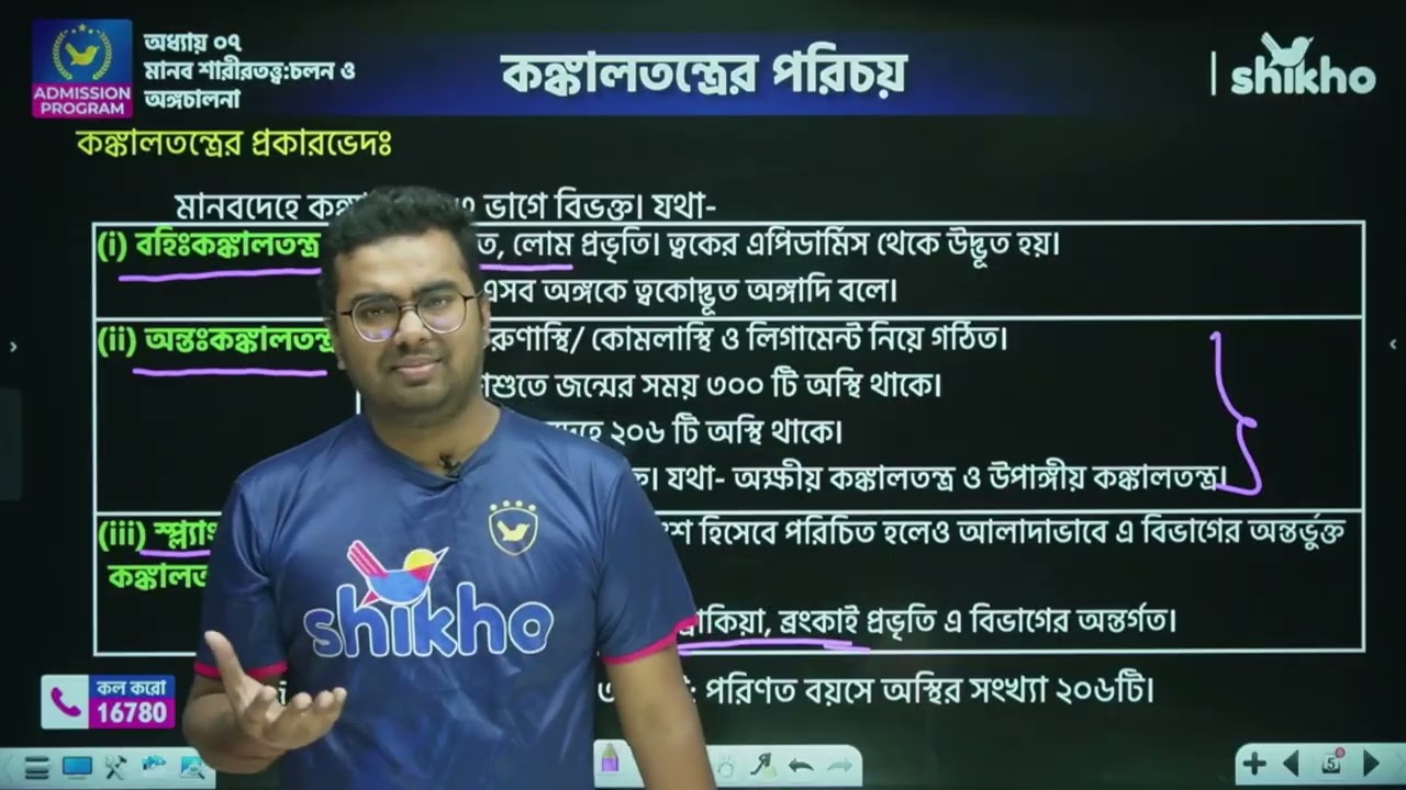মানব শারীরতত্ত্ব  চলন ও অঙ্গচালনা
