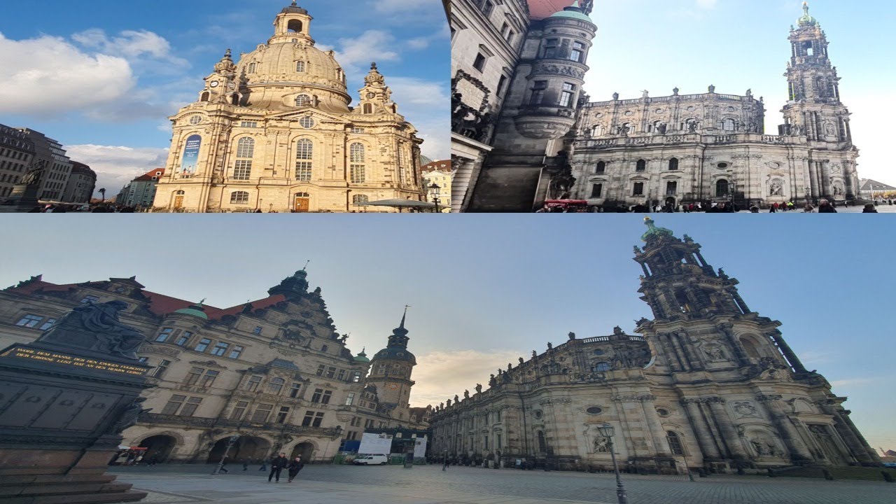 🇩🇪Frauenkirche Church Dresden | Historic Church & Old Town Beauty #germany #dresden #church