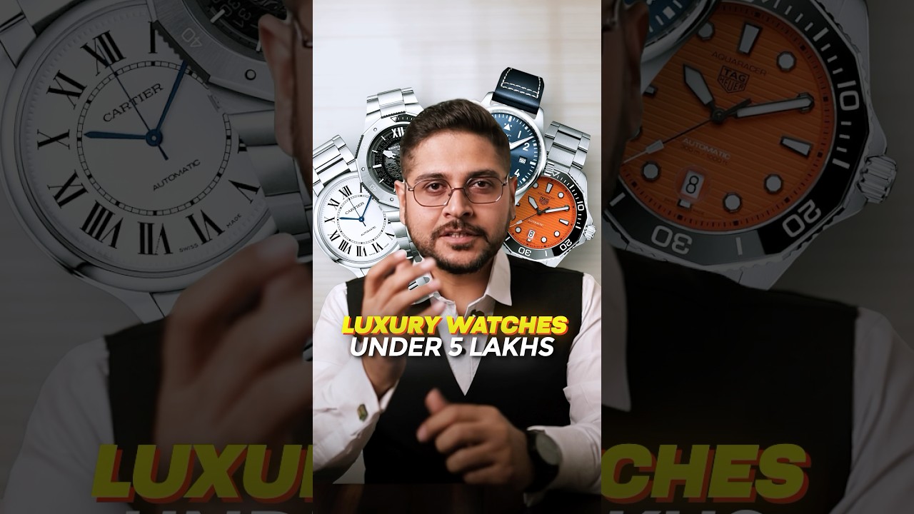 Luxury Watches under 5 Lakhs !! 🔥 #luxurywatches #luxurybyharnoor #bestwatches #watchesandwonders
