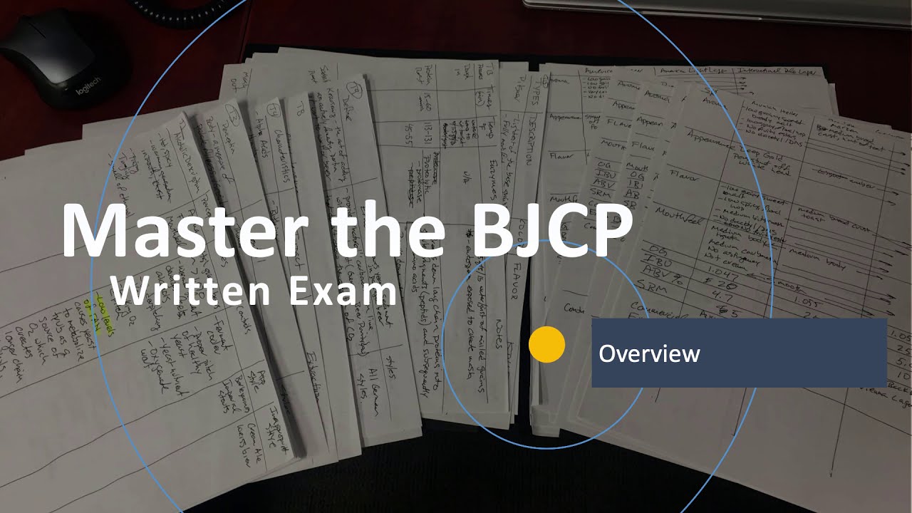 BJCP Written Exam Overview