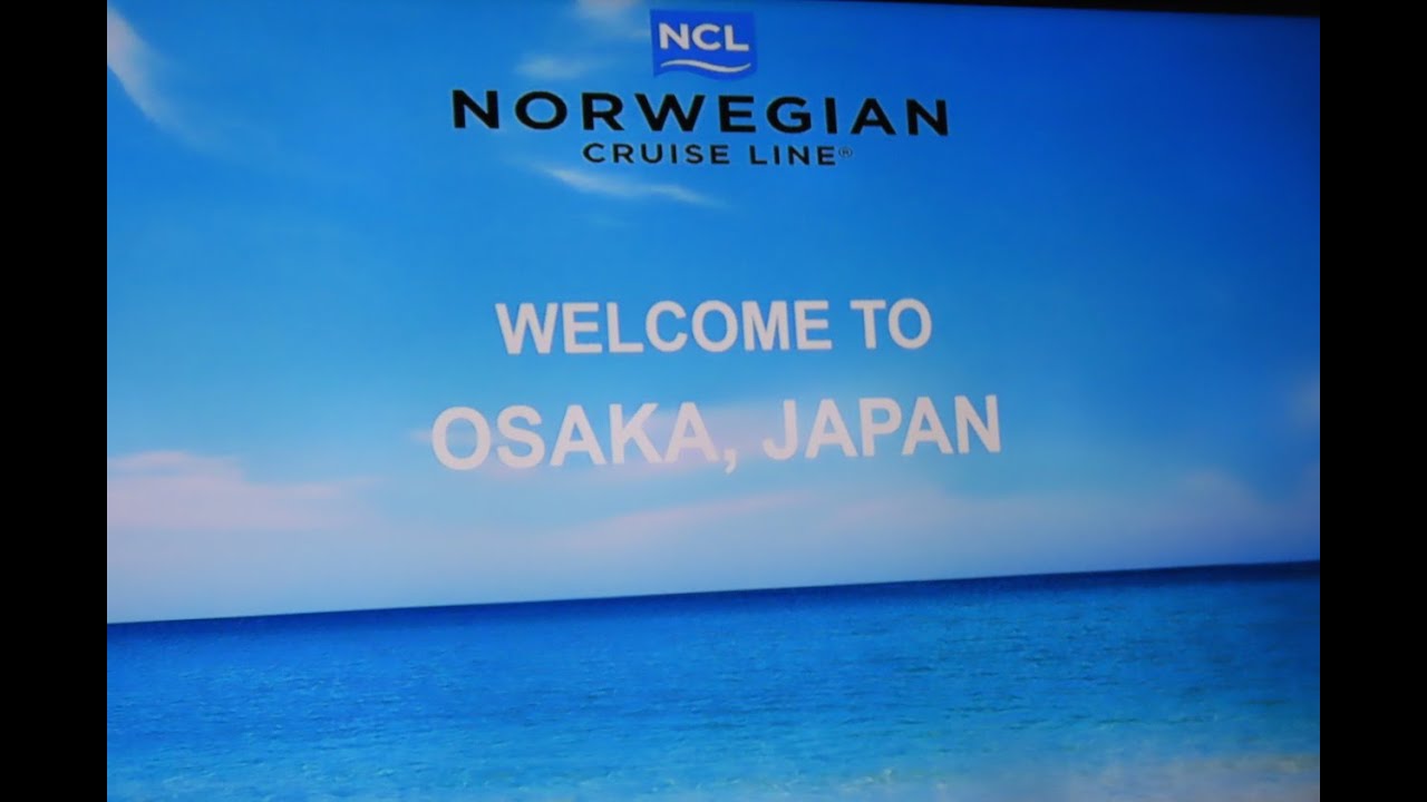 Norwegian Sun Cruise to Osaka Japan November 8, 2025