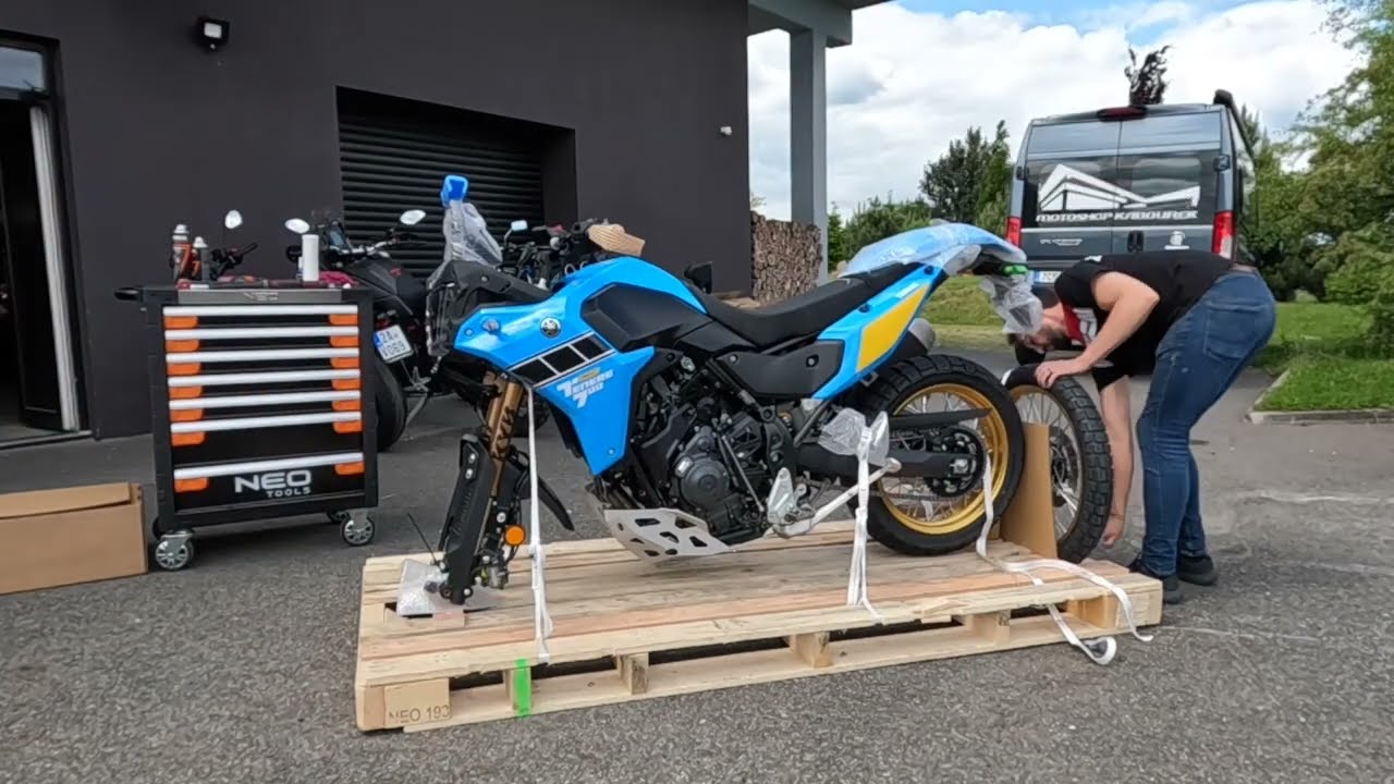 2025 Yamaha Ténéré 700 Rally unboxing