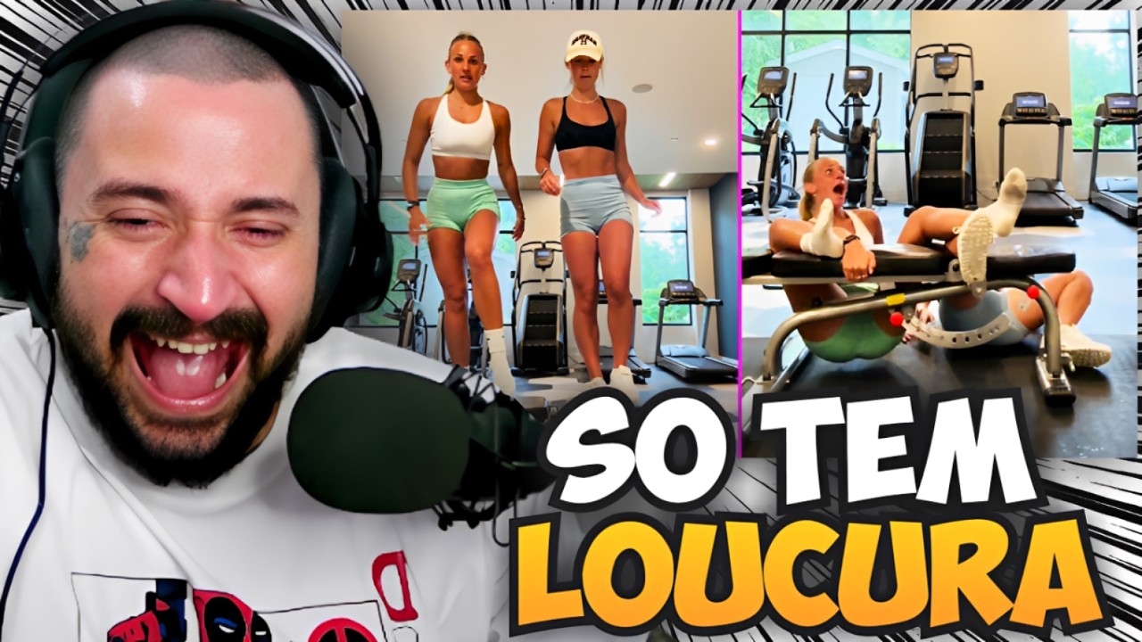 Os Momentos Mais Engraçados da Academia 😂💪(REACT)